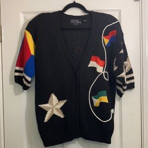 Sharon Young Black Sportswear Knit